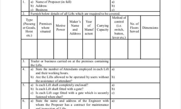 Free 42 Insurance Proposal Form Formats In Pdf Ms Word Pertaining To Insurance Proposal Template