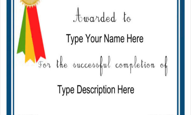 Free 43 Printable Award Certificates In Ms Word Psd Intended For Academic Award Certificate Template