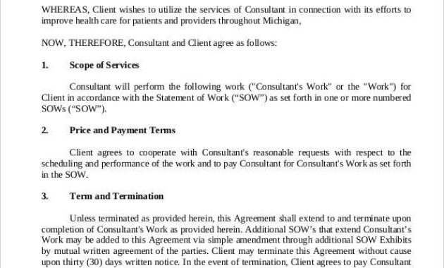 Free 47 Consulting Agreement Samples In Pdf Ms Word Pertaining To Business Plan Template For Consulting Firm