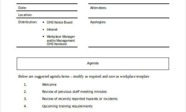 Free 57 Meeting Agenda Examples Samples In Doc Pdf With Regard To Quality Church Business Meeting Agenda Template