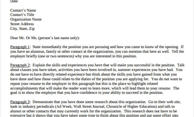 Free 7 Sample Standard Business Letter Formats In Pdf Pertaining To Standard Business Proposal Template