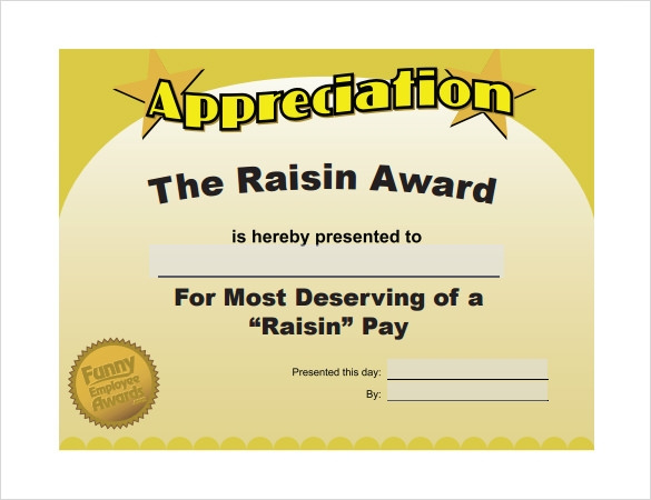 Free 8 Sample Funny Certificate Templates In Pdf Psd Intended For Free Funny Certificates For Employees Templates