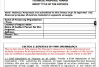 Free 8 Sample Technical Proposals In Pdf Ms Word In Best Technology Proposal Template