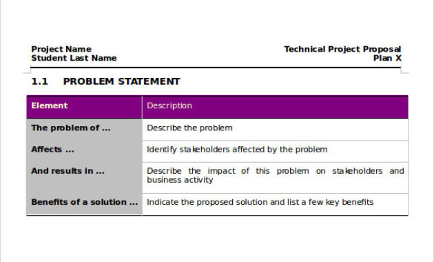 Free 8 Sample Technical Proposals In Pdf Ms Word With Regard To Best Technology Proposal Template