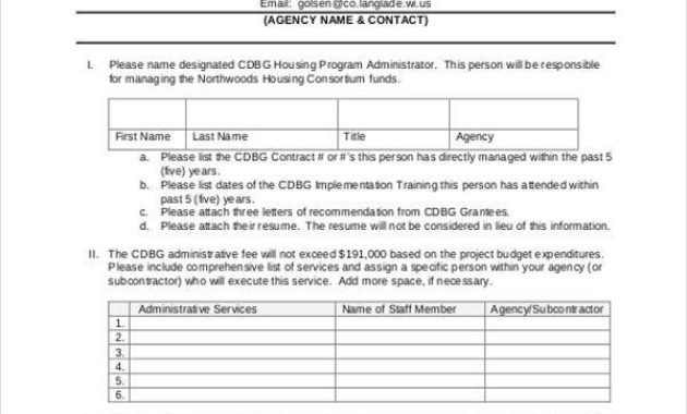 Free 9 Bid Proposal Forms In Pdf With Standard Business Proposal Template