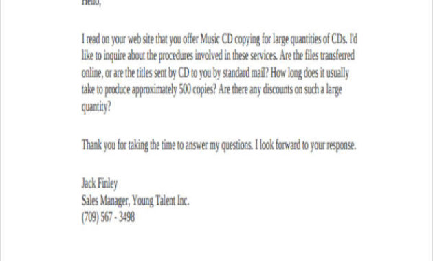 Free 9 Business Email Examples Samples In Pdf Doc Pertaining To Business Email Template Pdf
