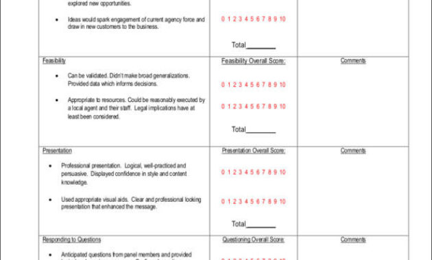 Free 9 Marketing Evaluation Form Samples Templates In With Amazing Presentation Evaluation Form Templates