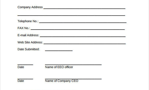 Free 9 Sample Affirmative Action Plan Templates In Pdf Throughout Affirmative Action Plan Template For Small Business