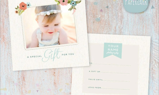 Free 9 Sample Attractive Photography Gift Certificate With Regard To Printable Photography Gift Certificate Template