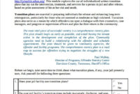 Free 9 Sample Transition Plan Templates In Pdf Ms Word Intended For Business Process Transition Plan Template