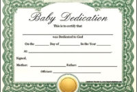 Free Baby Dedication Certificate Download Sample With Regard To Baby Dedication Certificate Templates