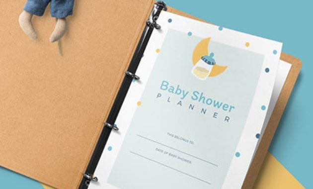 Free Baby Shower Program Template Word Doc Psd Within Baby Shower Agenda Template