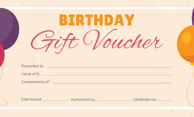 Free Birthday Gift Certificate Templates Certificate Within Amazing Homemade Gift Certificate Template