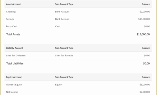 Free Business Balance Sheet Template Of Examples For Small Business Balance Sheet Template
