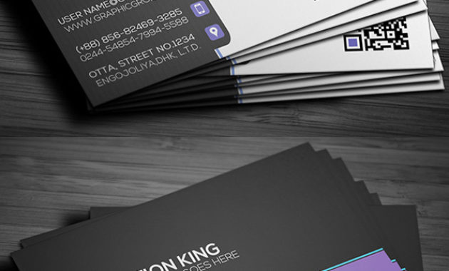 Free Business Cards Psd Templates Print Ready Design Pertaining To Web Design Business Cards Templates