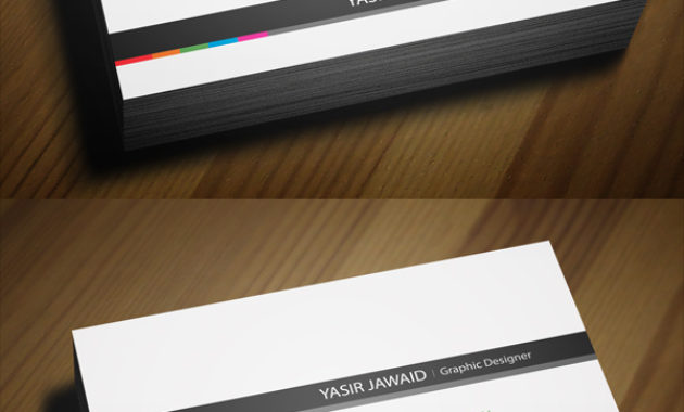 Free Business Cards Psd Templates Print Ready Design Pertaining To Web Design Business Cards Templates