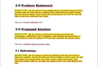 Free Business Proposal Template Download Bplans With Regard To Business Idea Template For Proposal