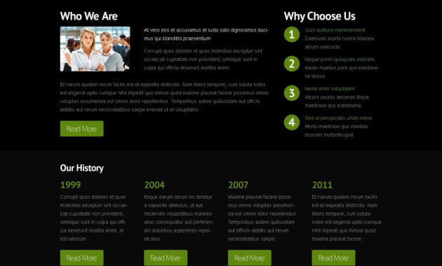 Free Business Website Template Jquery Slider Regarding Template For Business Website Free Download