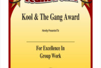 Free Certificate Template 8 Free Word Pdf Vector With Award Certificate Design Template