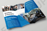 Free Clean Business Trifold Brochure Template Free Psd With Free Tri Fold Business Brochure Templates