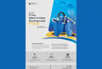 Free Cleaning Service Flyer Psd Template Intended For Flyers For Cleaning Business Templates