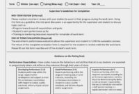 Free Collection 55 Performance Review Templates Download Intended For Probation Meeting Template
