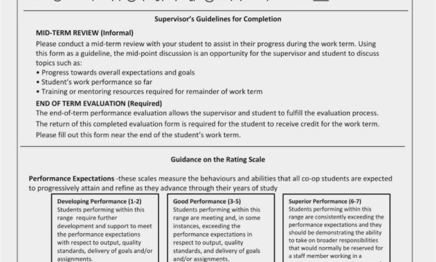 Free Collection 55 Performance Review Templates Download Intended For Probation Meeting Template