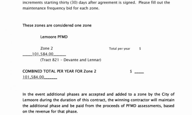 Free Commercial Lawn Care Contract Template Landscaping Throughout Lawn Care Proposal Template