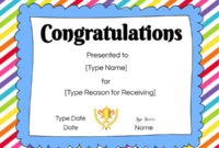 Free Congratulations Certificate Template Customize Online Throughout Best Congratulations Certificate Template