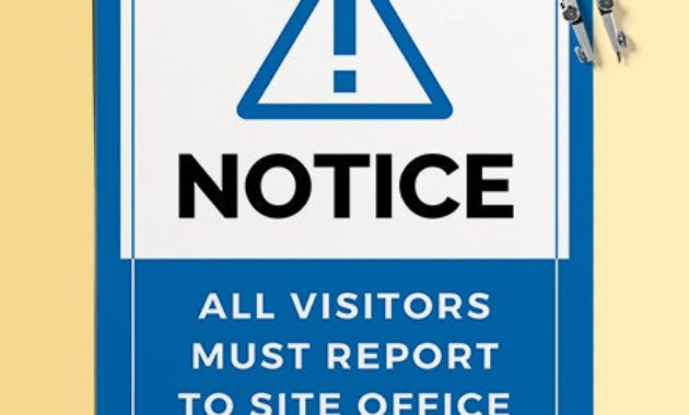 Free Construction Signs Templates Word Doc Psd With Regard To Business Closed Sign Template
