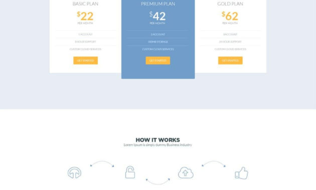 Free Corporate And Business Web Templates Psd Within Template For Business Website Free Download