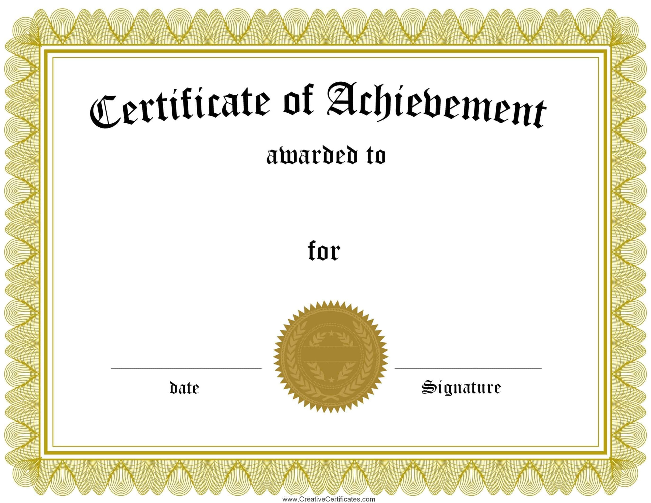 Free Customizable Certificate Of Achievement Within Quality Netball Achievement Certificate Editable Templates