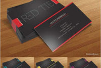 Free Download 58 Front And Back Business Card Template Pertaining To Professional Business Card Templates Free Download