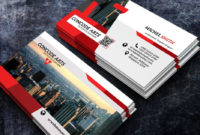 Free Download Red Colour Business Cards Vol 84 Regarding Professional Business Card Templates Free Download