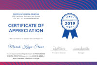 Free Employee Certificate Of Appreciation Template In Inside Free Employee Appreciation Certificate Template