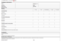 Free Employee Evaluation Form Simple Printable Word Pdf For Business Process Evaluation Template