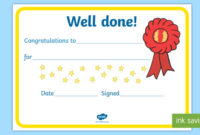 Free General Certificate Classroom Management Australia Regarding Physical Education Certificate Template Editable