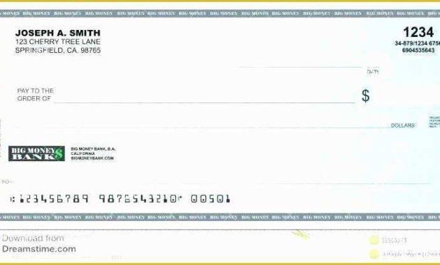 Free Giant Check Template Download Of Free Printable Big Regarding Printable Presentation Check Template