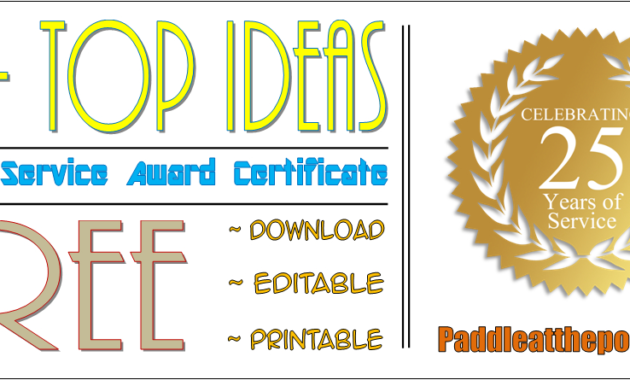 Free Long Service Award Certificate Templates 7 Best Ideas Pertaining To Best Honor Roll Certificate Template Free 7 Ideas