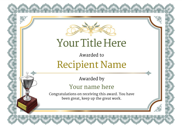 Free Martial Arts Certificate Templates Add Printable Inside Printable Art Certificate Template Free