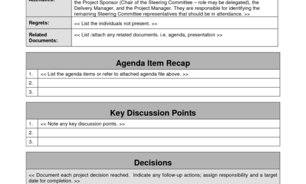 Free Meeting Agenda Template Word 2010 • Invitation With Printable Meeting Invite With Agenda Template