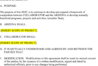 Free Memorandum Of Understanding Template Doc 85Kb 3 Regarding Template For Memorandum Of Understanding In Business