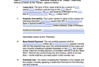 Free Montana Commercial Lease Agreement Template Pdf Word Pertaining To Business Lease Agreement Template Free