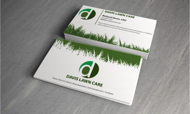 Free Nursing Business Card Templates Williamsonga With Regard To Lawn Care Business Cards Templates Free