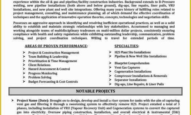 Free Oil And Gas Resume Templates Of Welding Resume In Amazing Welders Log Book Template