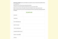 Free One Page Business Case Template Pdf Word Doc With Regard To Business Case One Page Template