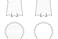 Free Printable Award Ribbon Shaped Writing Templates Pertaining To Writing Competition Certificate Templates