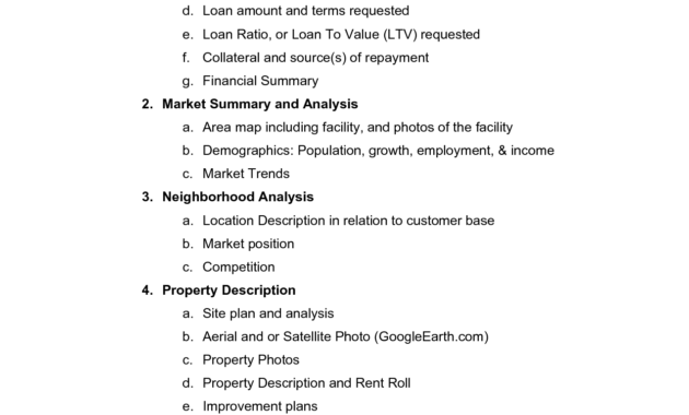 Free Printable Business Plan Sample Form Generic For Template For Writing A Music Business Plan