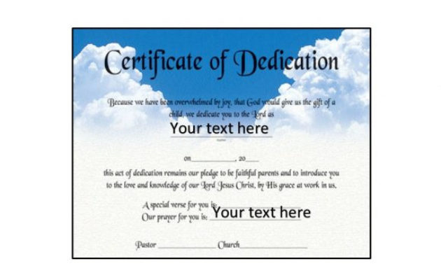 Free Printable Christian Baby Dedication Certificates With Regard To Free Fillable Baby Dedication Certificate Download