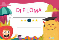 Free Printable Diploma Template Kids Certificate ⋆ بالعربي In Free Printable Graduation Certificate Templates